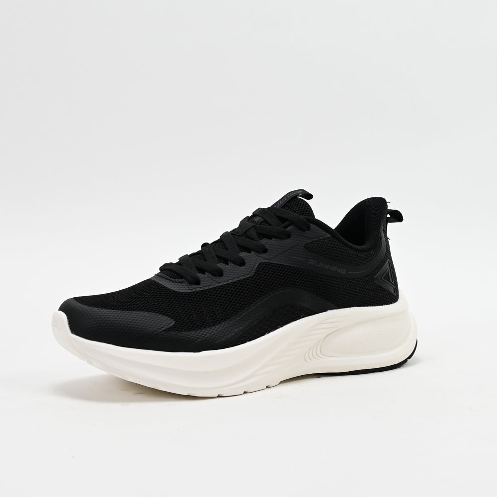 PEAK Taichi Running Shoes, Black/White