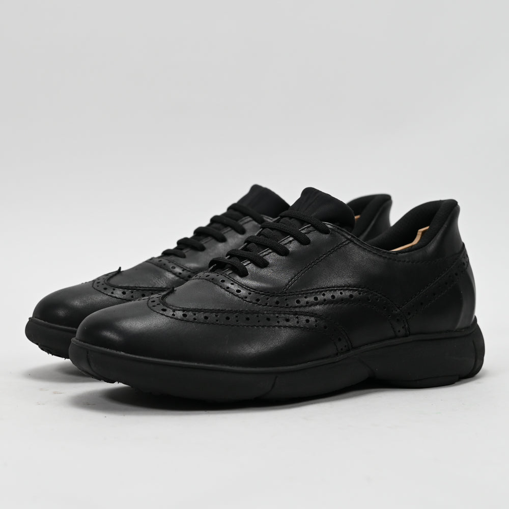 Geox Men's Leather Lace-Up Shoes