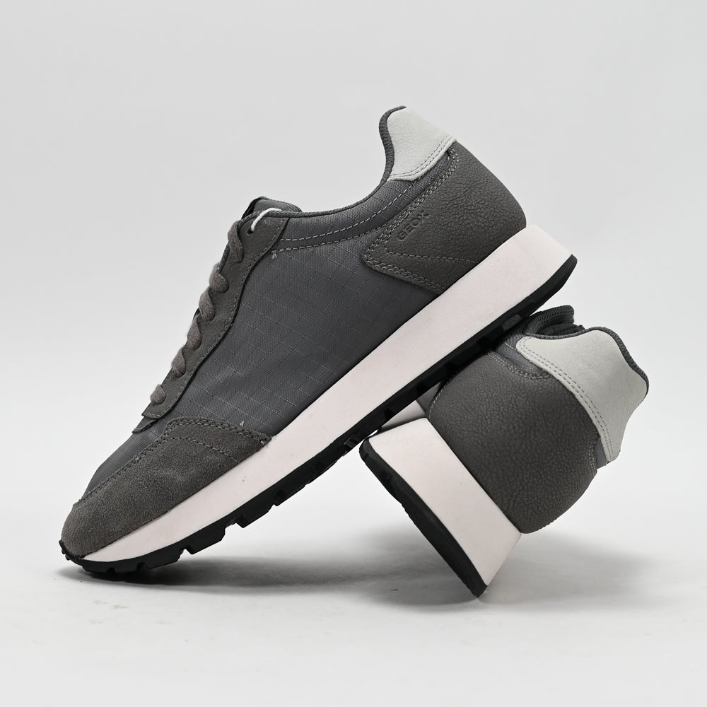 Geox Craft Pace Leather Sneakers, Navy