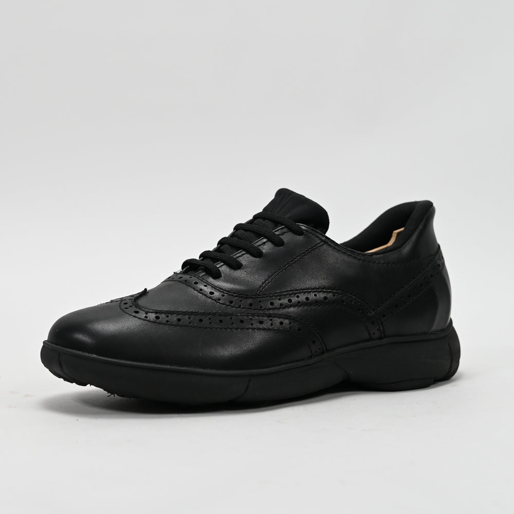 Geox Men's Leather Lace-Up Shoes