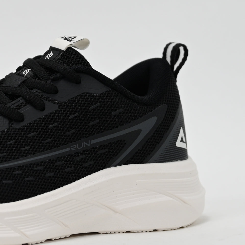 PEAK Running Shoes, Black/White