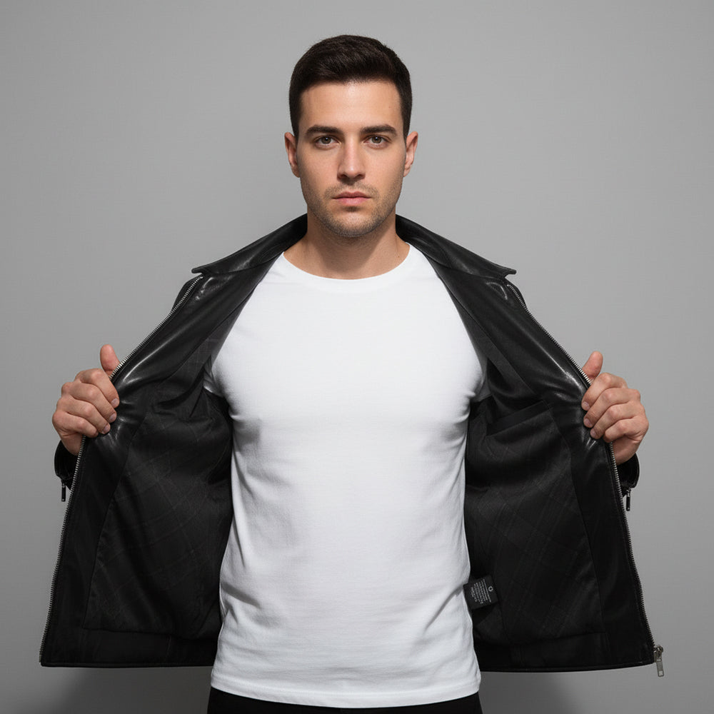 VESTE HOMME MASSIMO (Simili cuir)