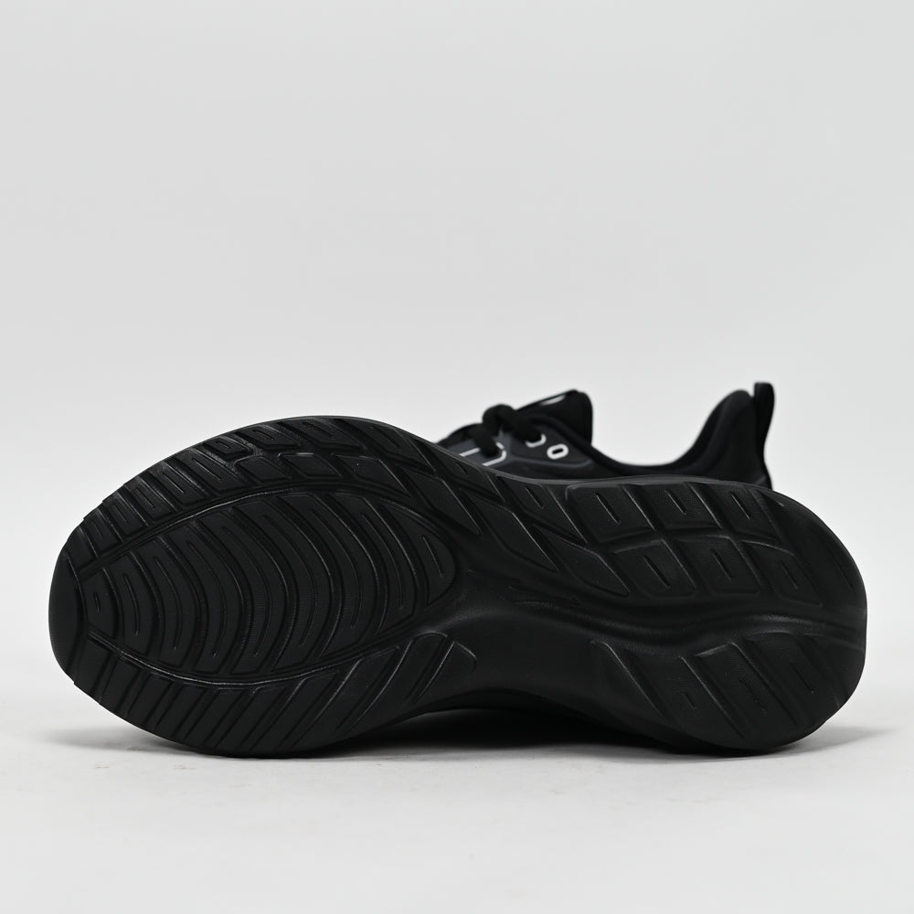 ERKE Men's Running Shoes, Black/Charcoal