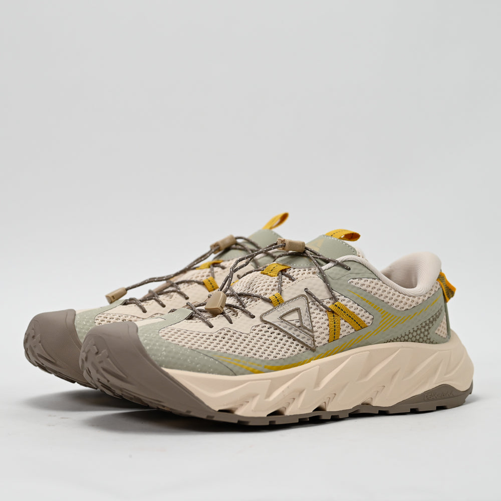 PEAK Taichi Outdoor Shoes, Light Khaki/Iron Grey/Green