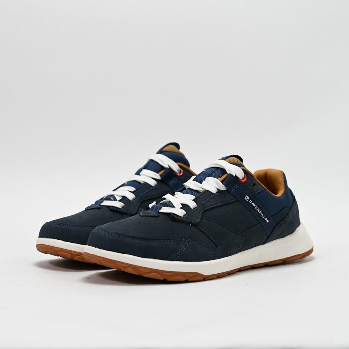 Caterpillar Quest Runner Sneakers, Dark Denim