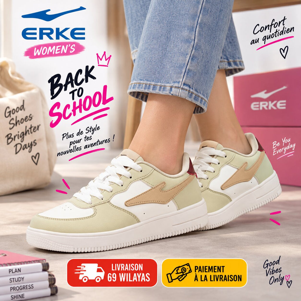 ERKE Women's Sneakers, Bordeaux