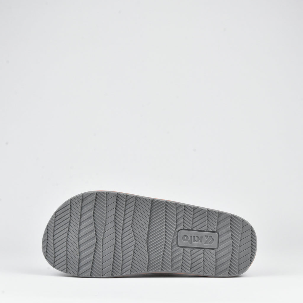 CLAQUETTE AA54M ORANGE BLACK KITO
