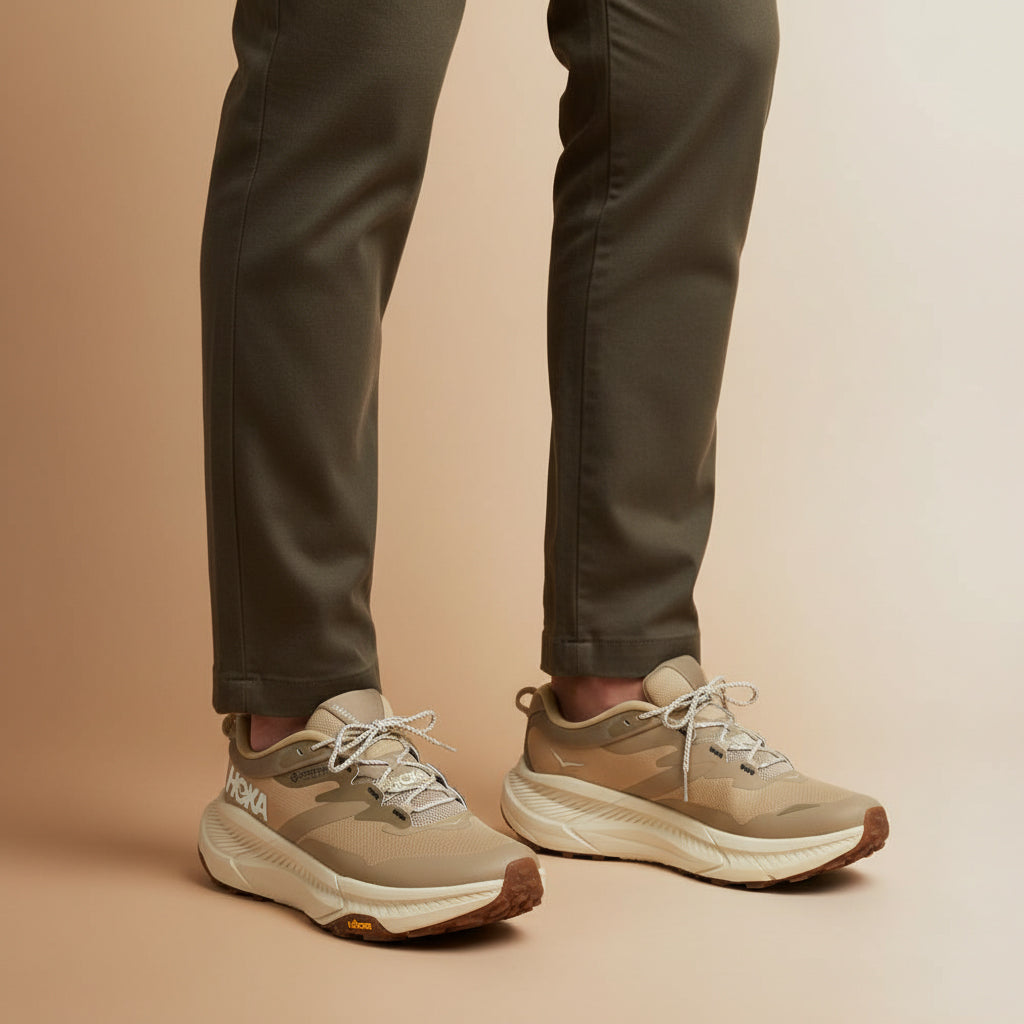 HOKA Transport GORE-TEX Dune Eggnog Sneakers