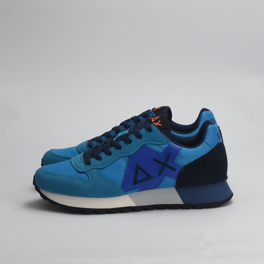 BASKET SUN68 JAKI SOLID 13 TURCHESE