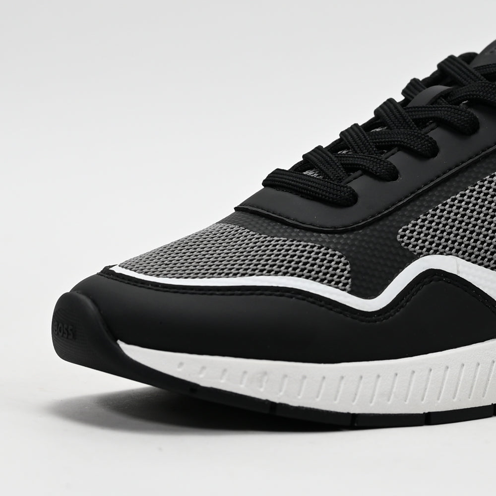 BOSS baskets homme Titanium_Runn_methal