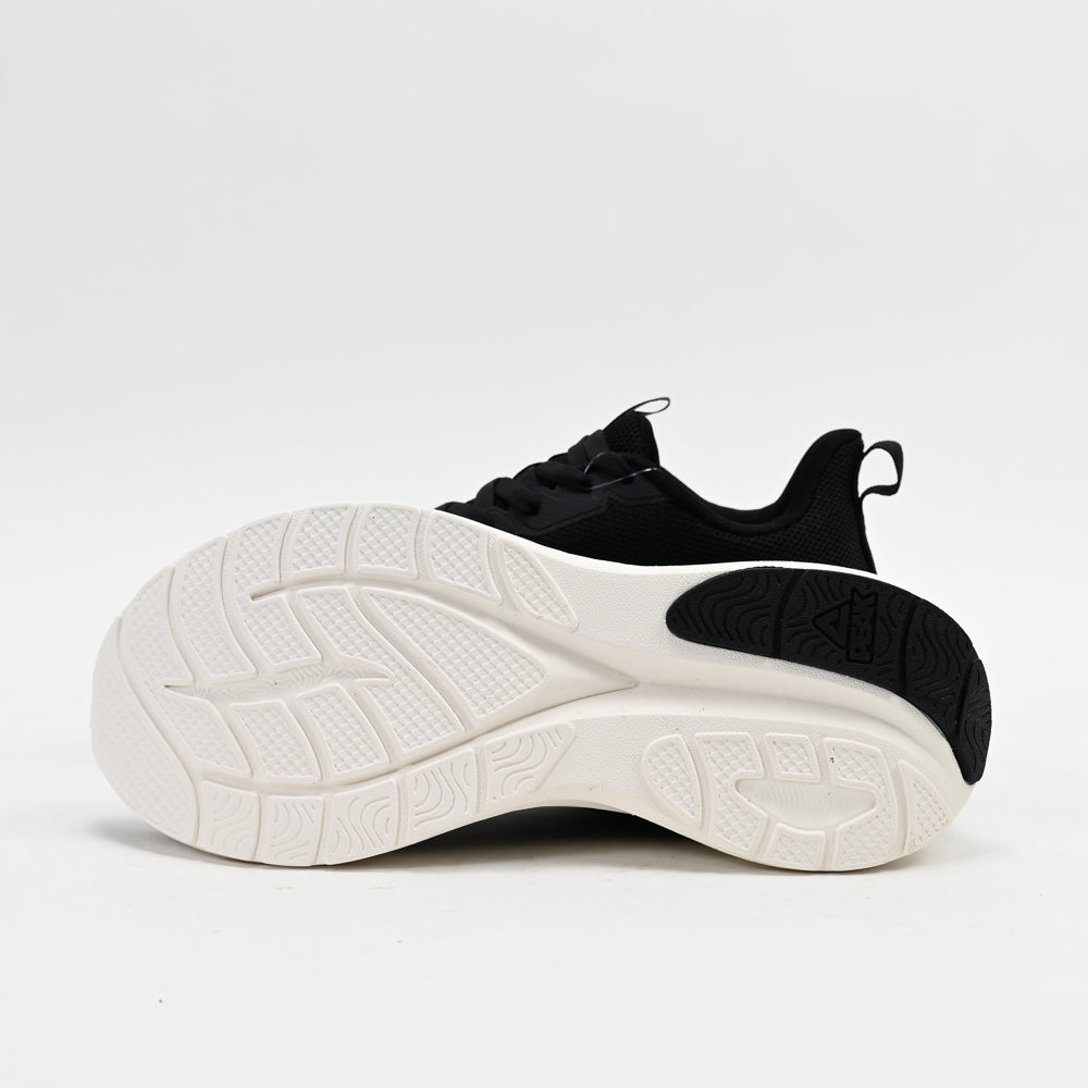 PEAK Taichi Running Shoes, Black/White