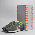 BASKET SUN68 JAKI FLUO 34 GRIGIO MEDIO