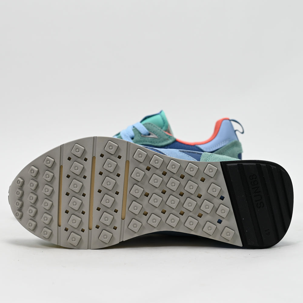 SUN68 Jaki Outdoor Sneakers, Aqua