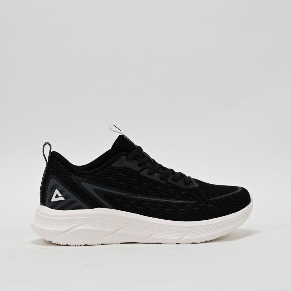 PEAK Running Shoes, Black/White