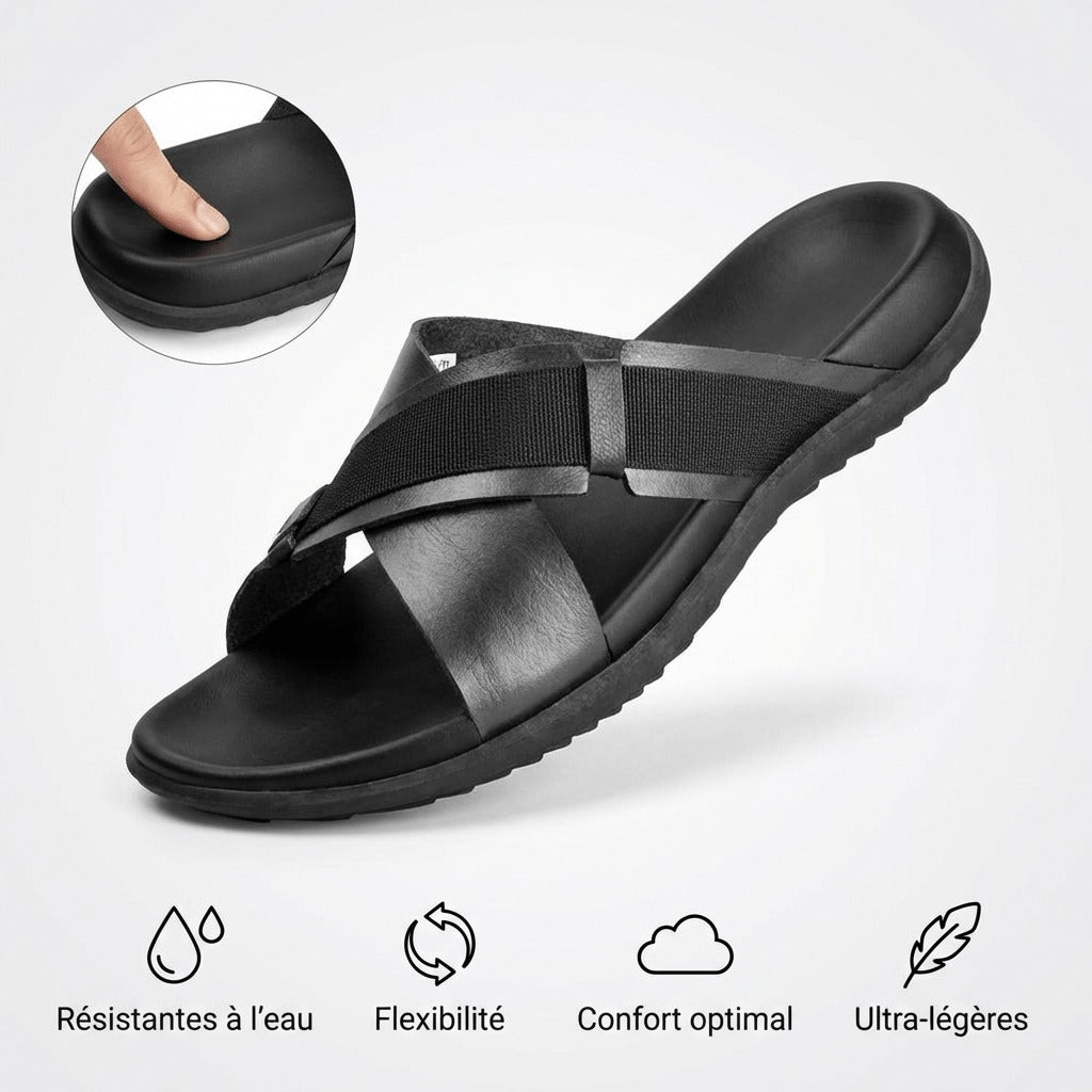 PUCA ROYAL SLIDER02 BLACK