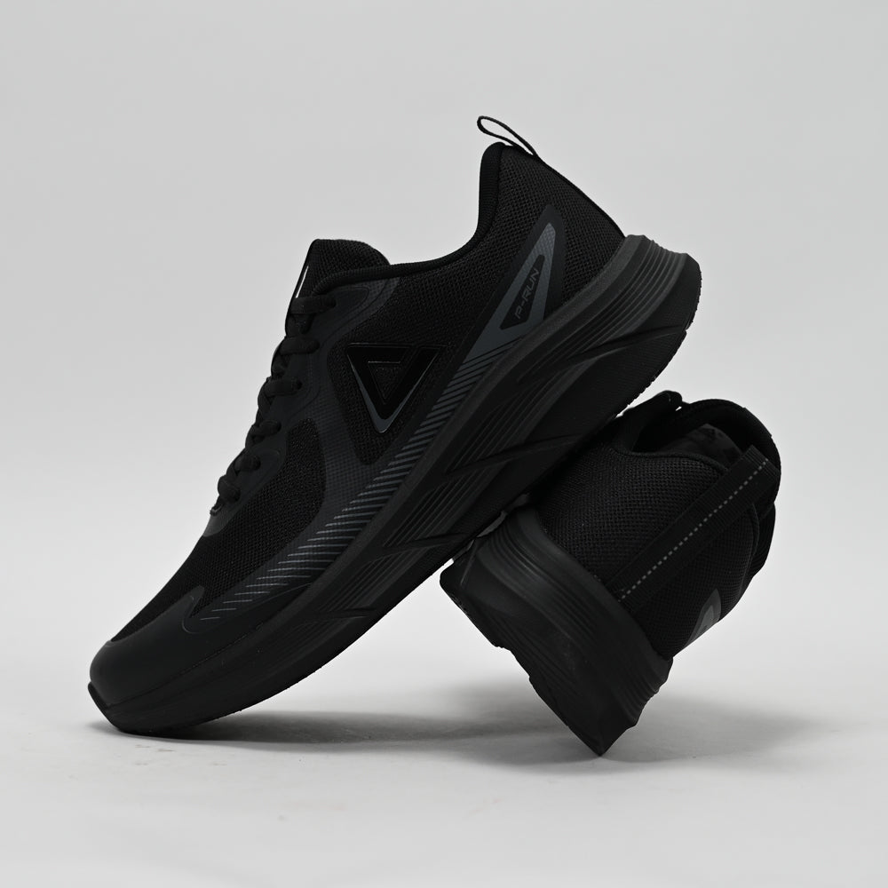 PEAK Running Shoes, All Black