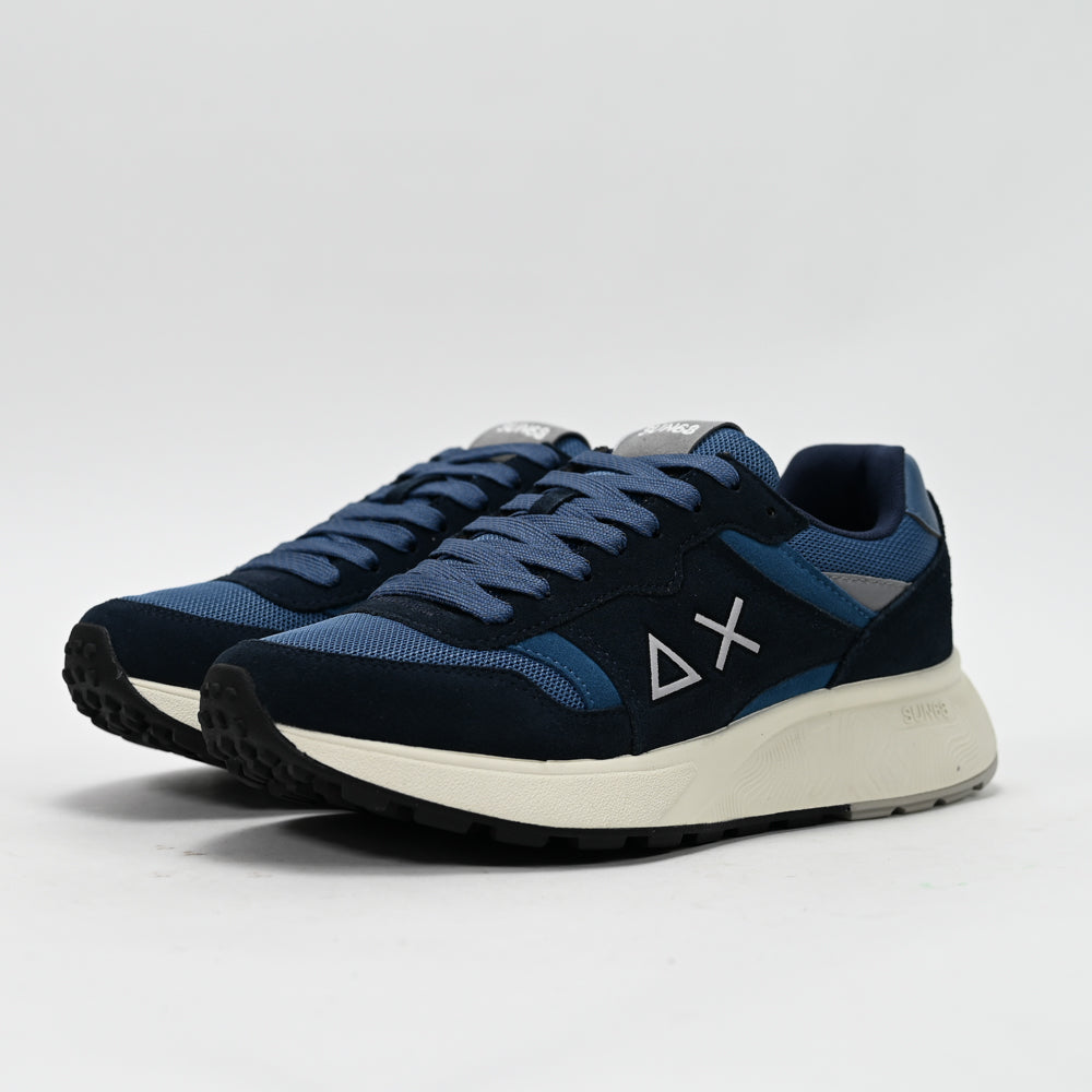SUN68 Sun Daddy Men's Sneakers, Navy Blue