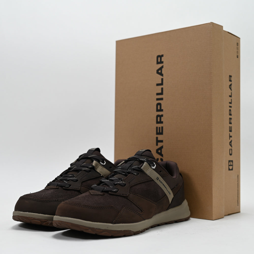 Caterpillar Quest Runner Sneakers, Coffee Bean