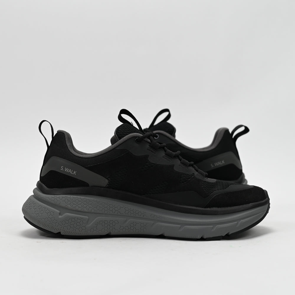 SUN68 Jupiter Sporty Sneakers, Black