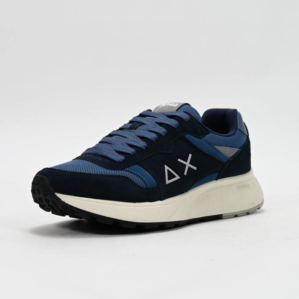 SUN68 Sun Daddy Men's Sneakers, Navy Blue