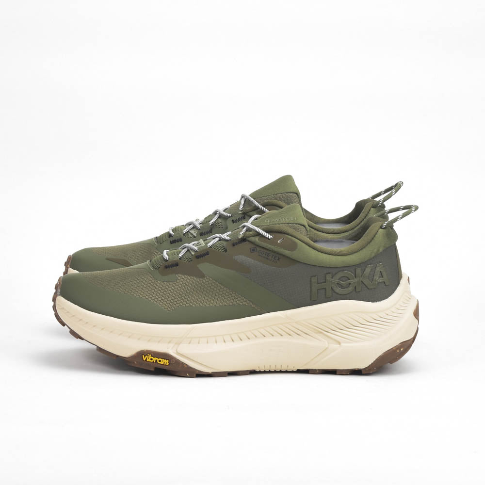 HOKA Transport GORE-TEX Slate Oat Milk Sneakers