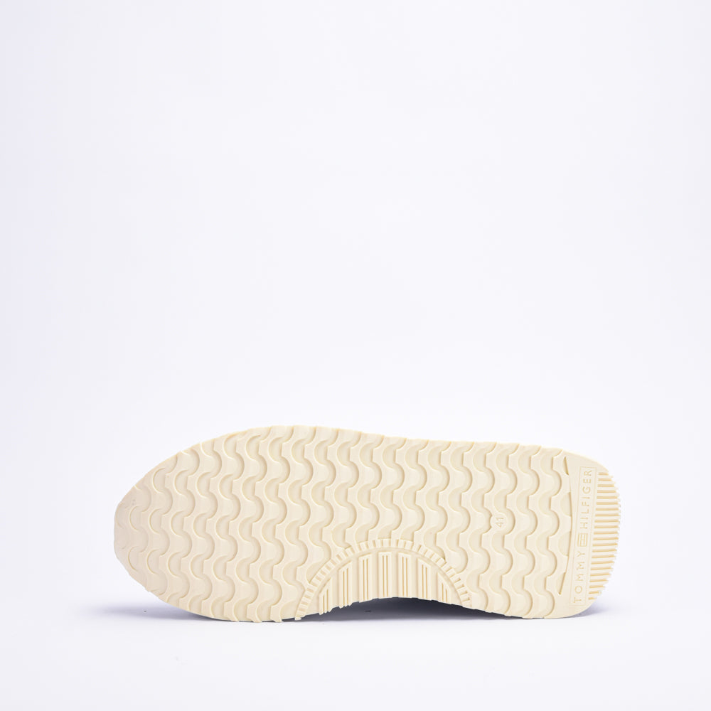 FLAG LOW CUT LACE-UP SNEAKER DENIM/GREY