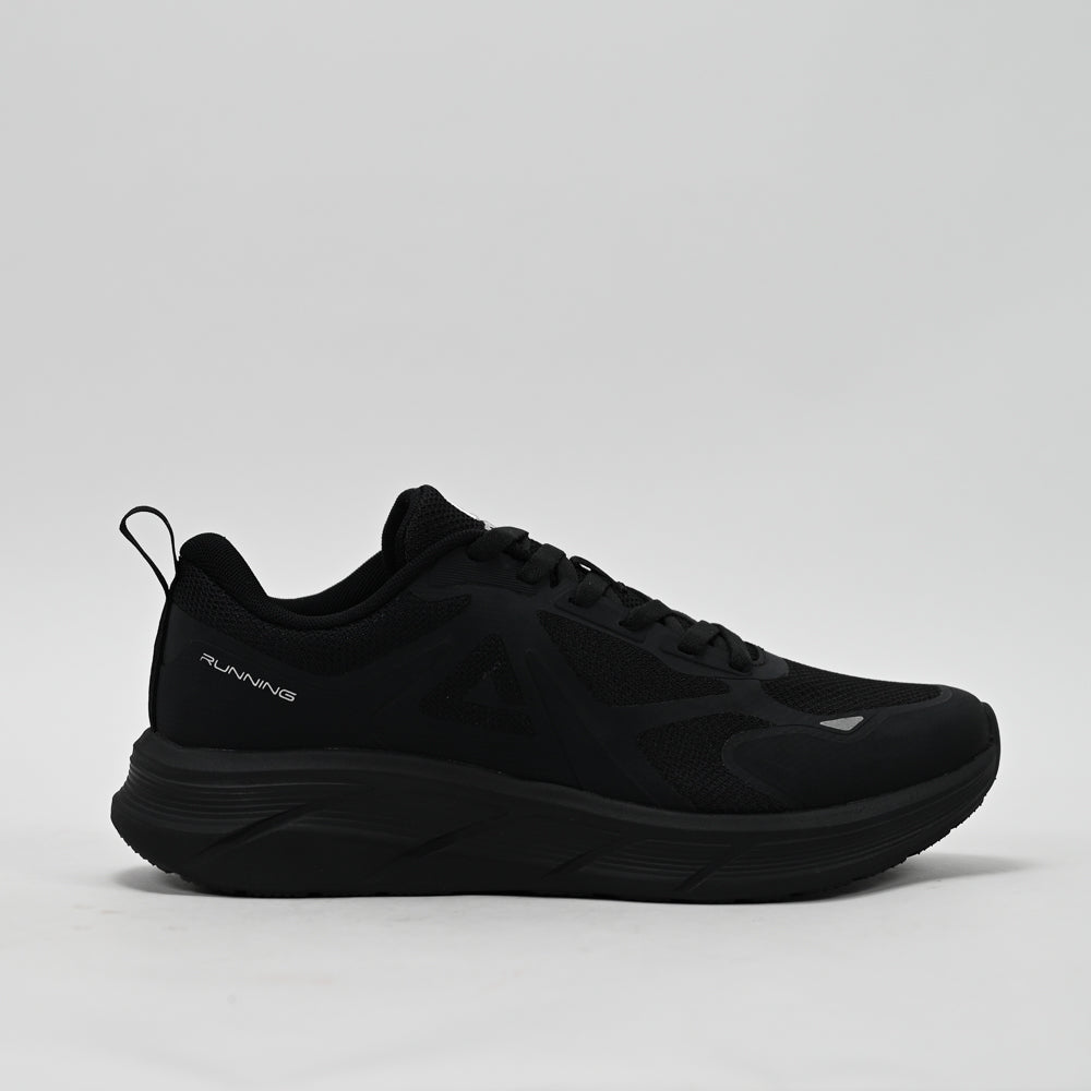 PEAK TaiChi Running Shoes, All Black