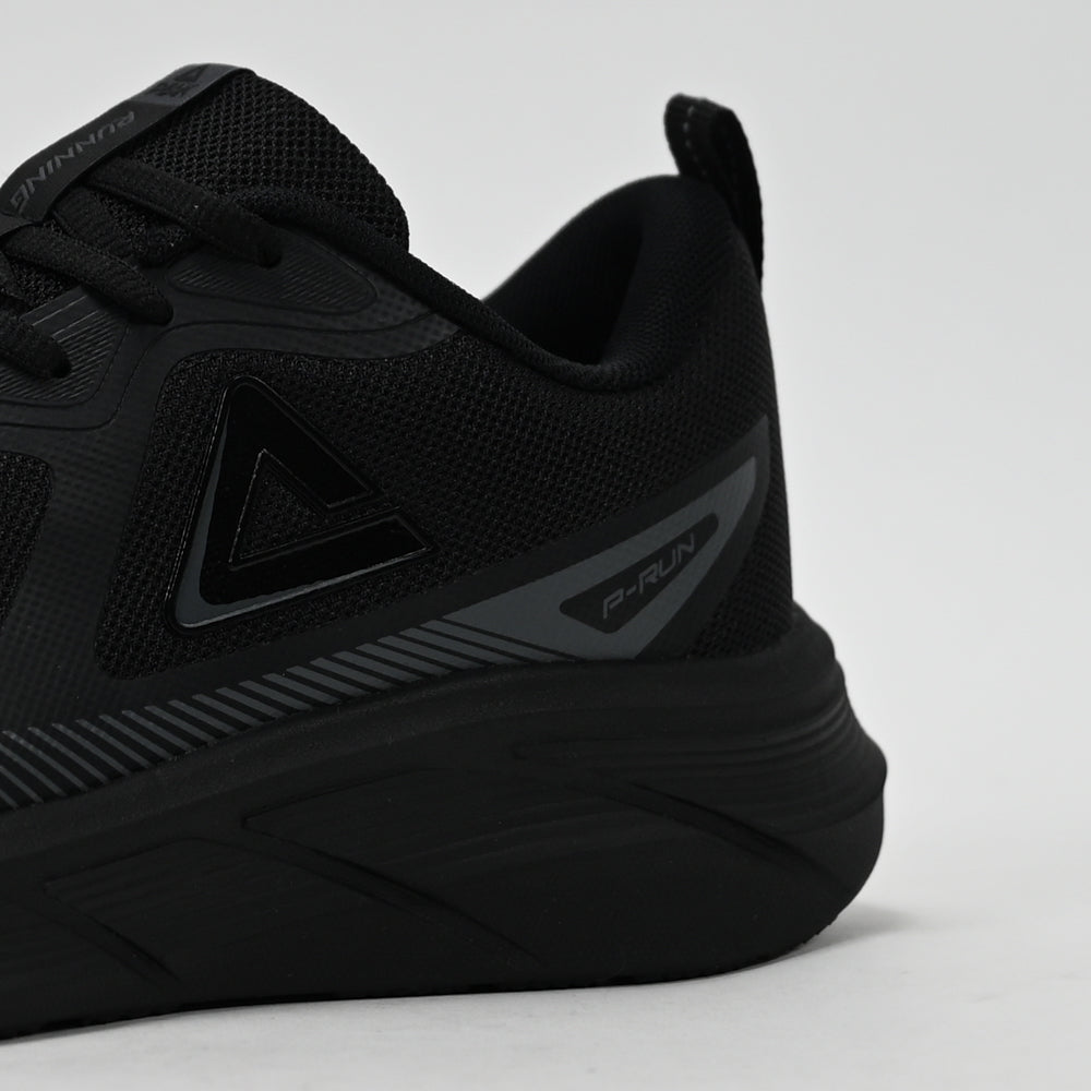 PEAK Running Shoes, All Black