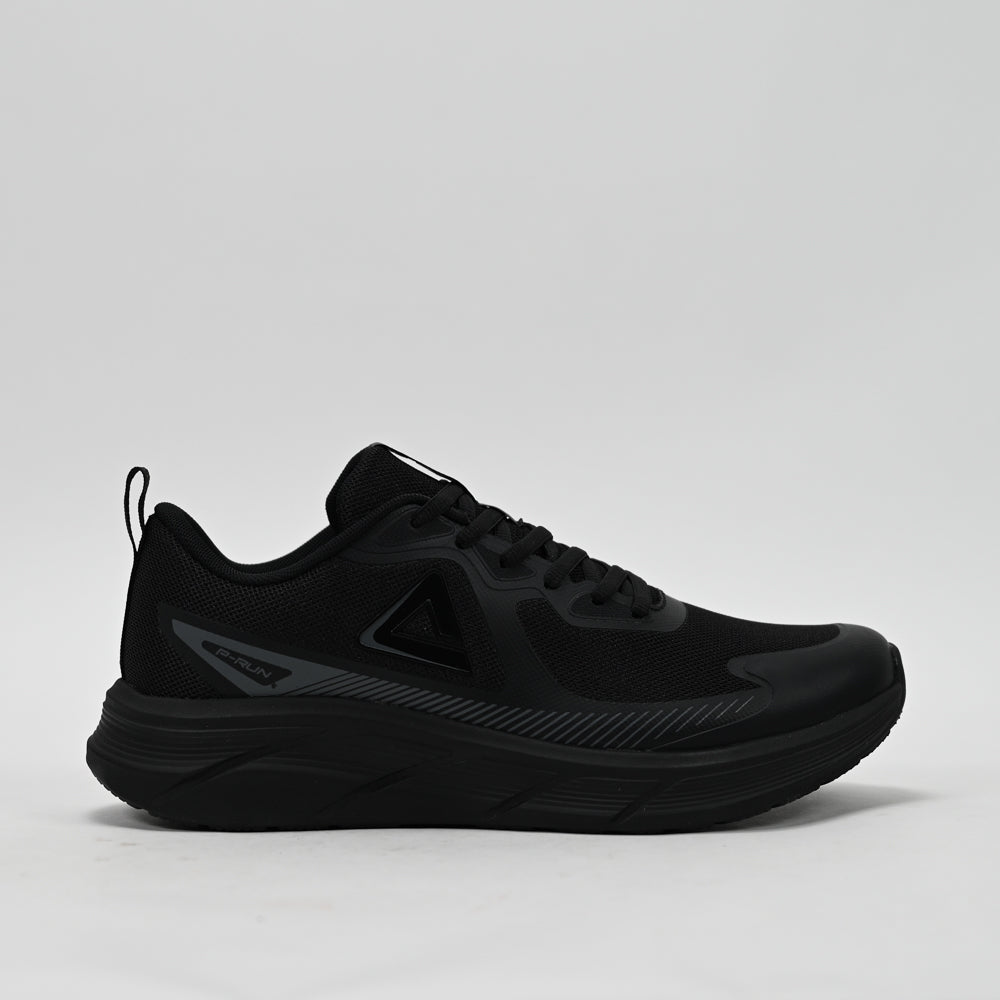 PEAK Running Shoes, All Black
