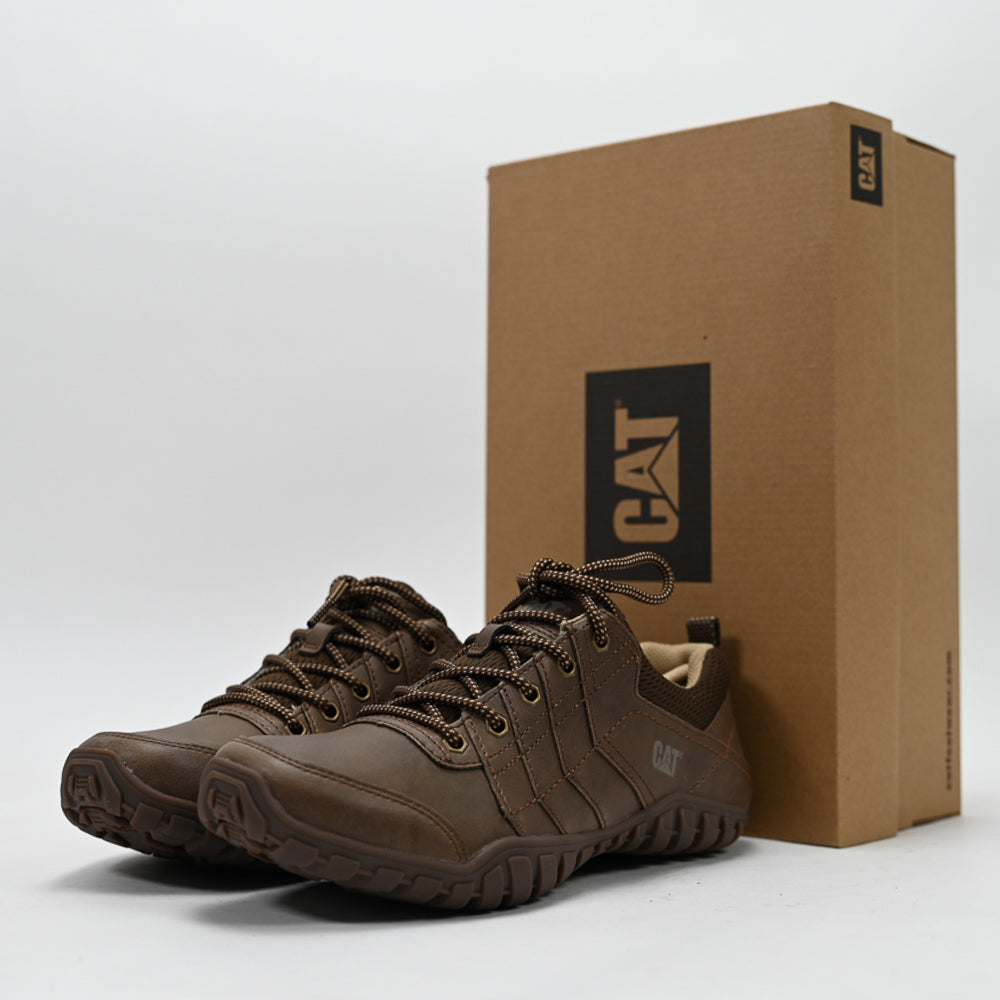 Caterpillar Instruct Men's Shoes, Dark Beige