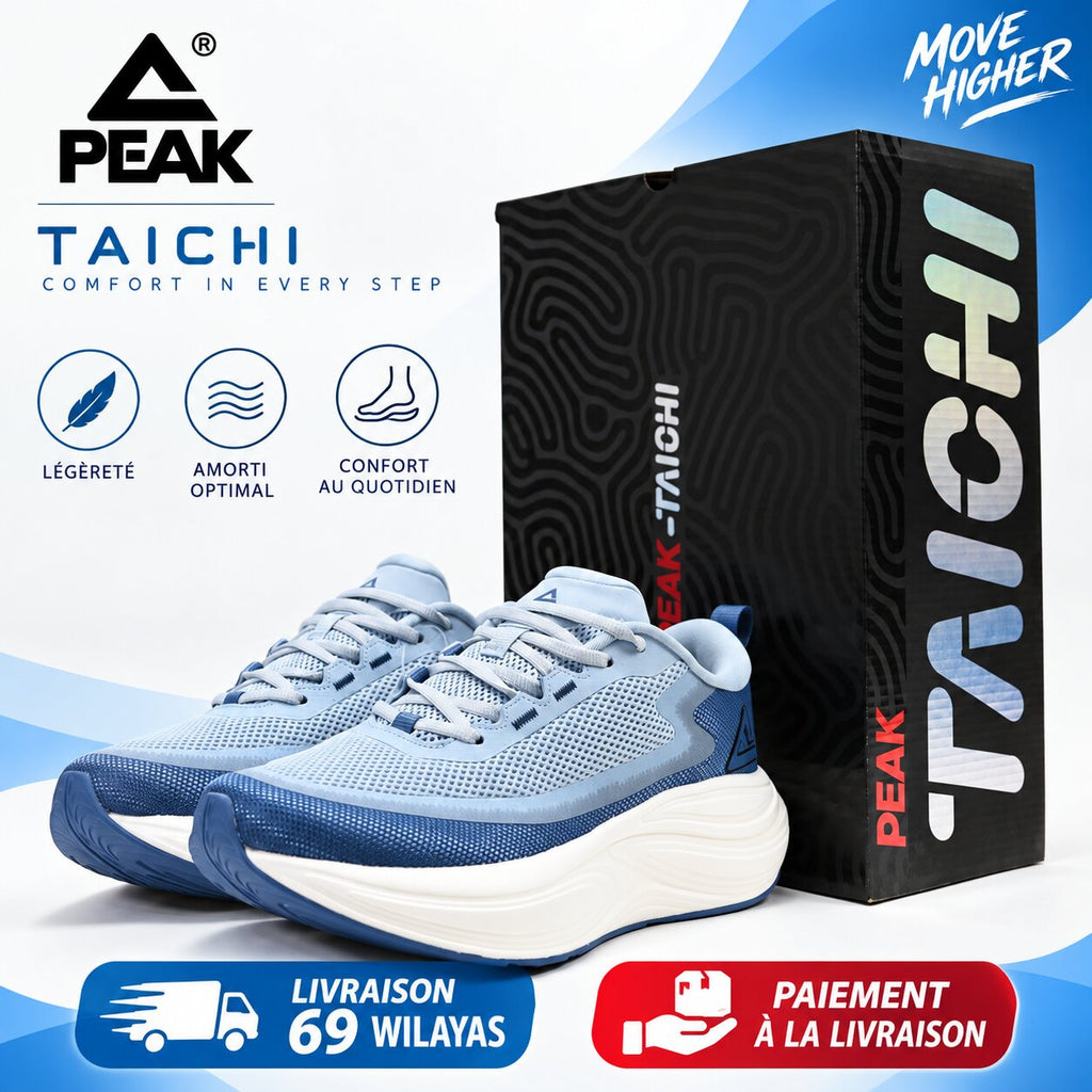 PEAK Running Shoes, Ceramic Blue