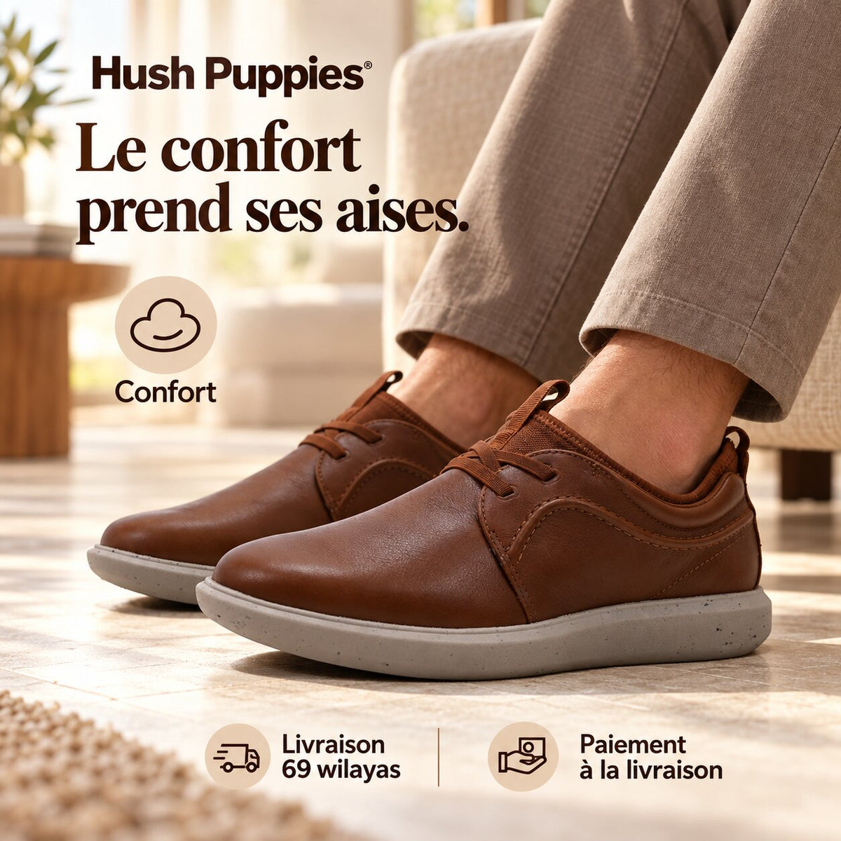 Hush Puppies Niles Oxford Shoes