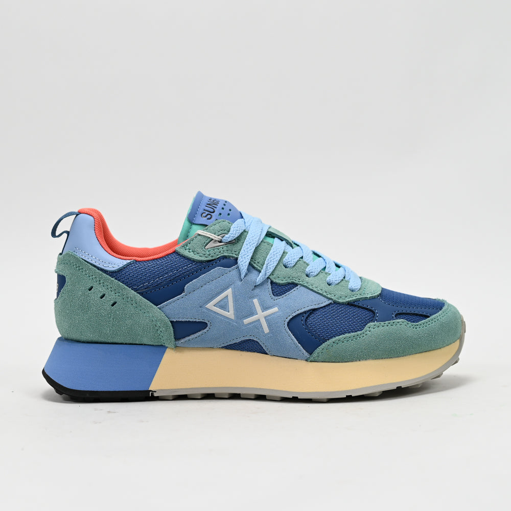 SUN68 Jaki Outdoor Sneakers, Aqua