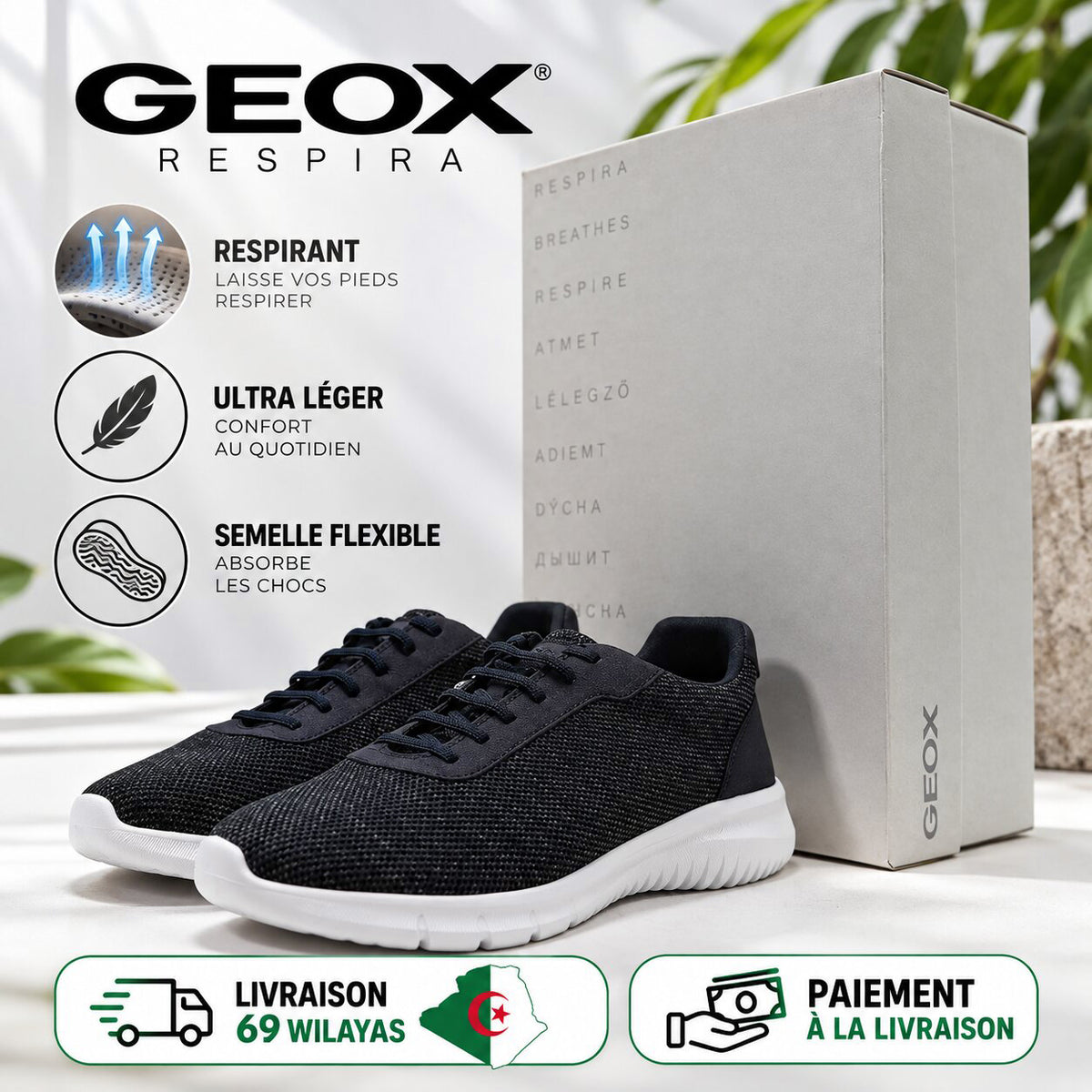 Geox U Monreale B Men's Sneakers