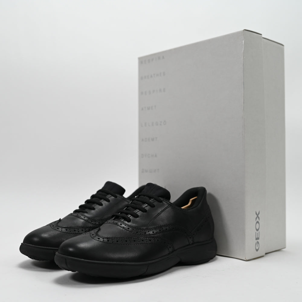 Geox Men's Leather Lace-Up Shoes
