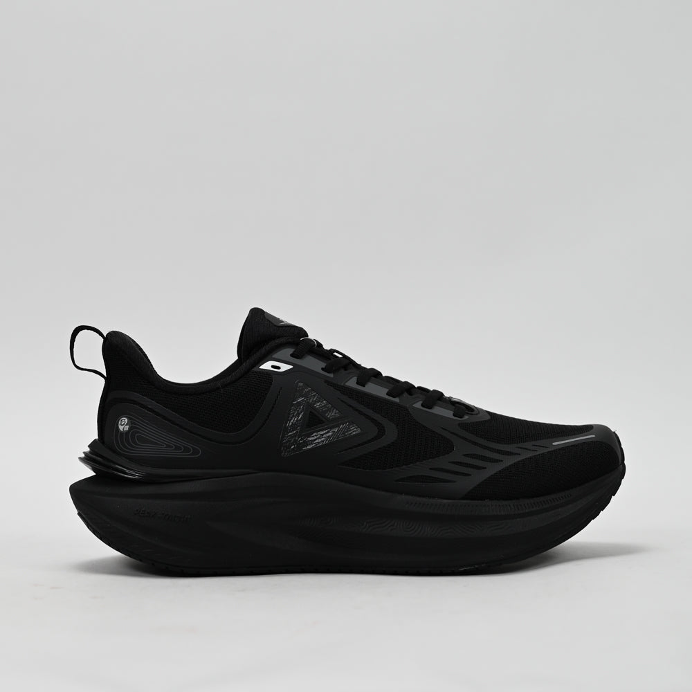PEAK Taichi Cushion Running Shoes, All Black
