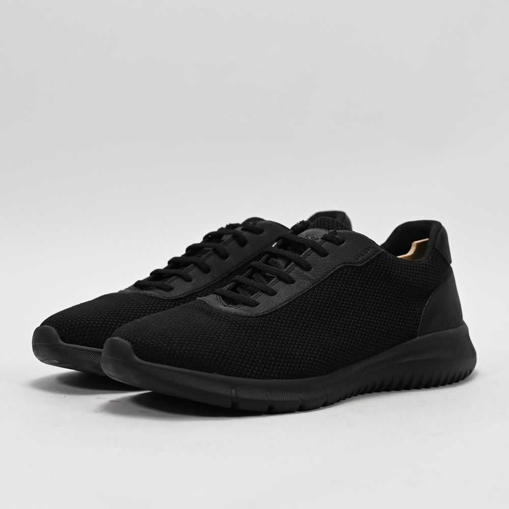Geox Monreale Men's Low Shoes, Black
