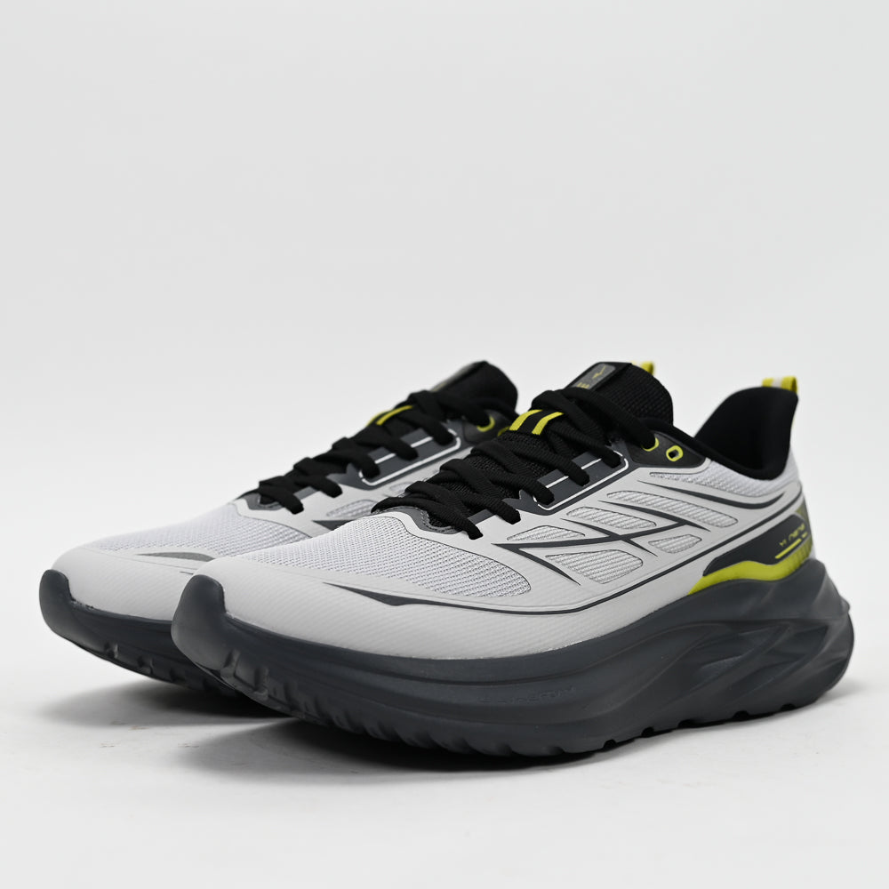 ERKE Men's Running Shoes, Grey/Charcoal