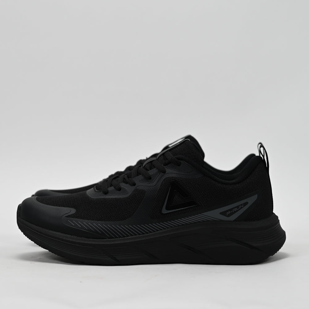 PEAK Running Shoes, All Black