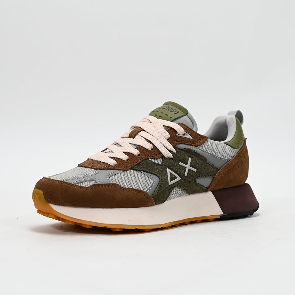 SUN68 Jaki Outdoor Sneakers, Brown