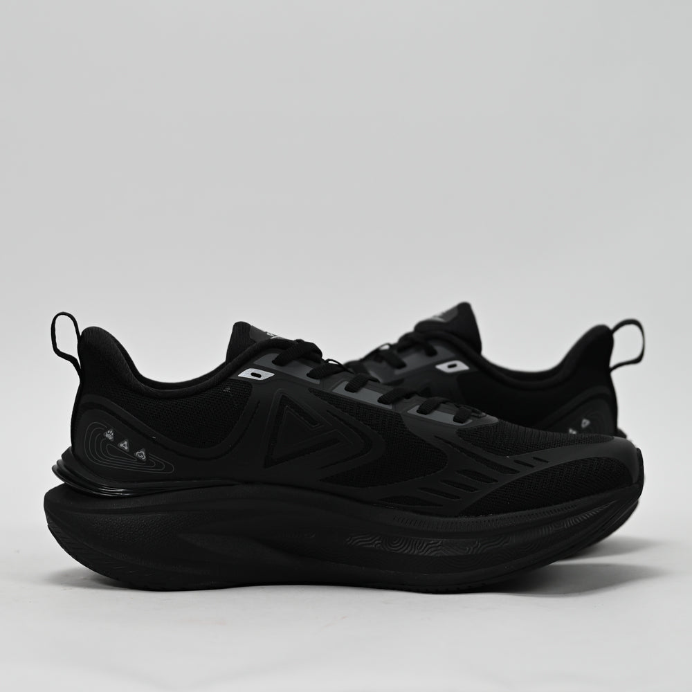 PEAK Taichi Cushion Running Shoes, All Black