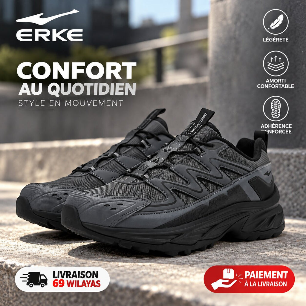 ERKE Tan Jing 3.0 Men's Mesh Running Shoes
