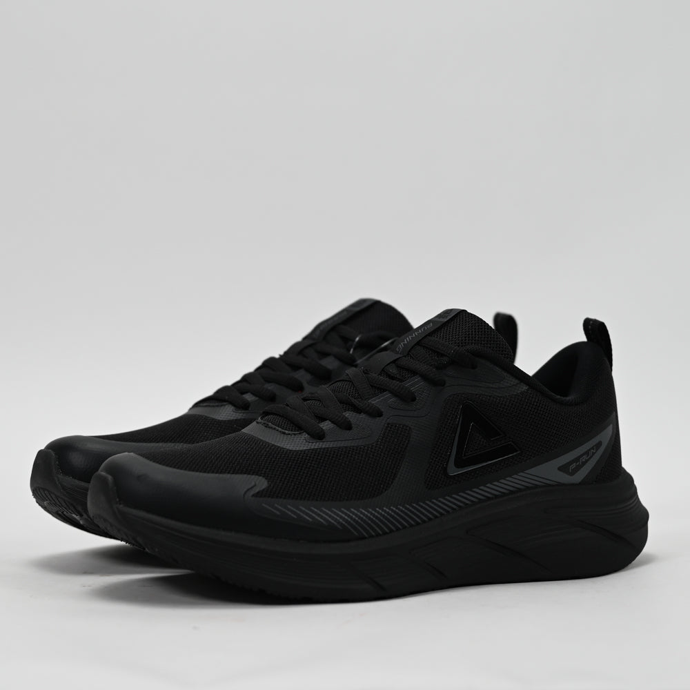 PEAK Running Shoes, All Black