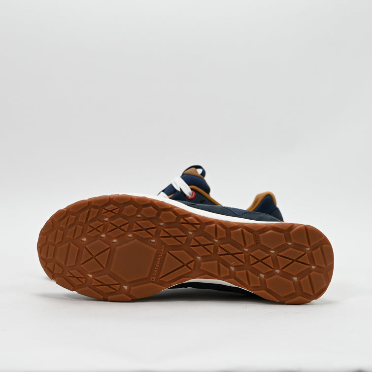 Caterpillar Quest Runner Sneakers, Dark Denim