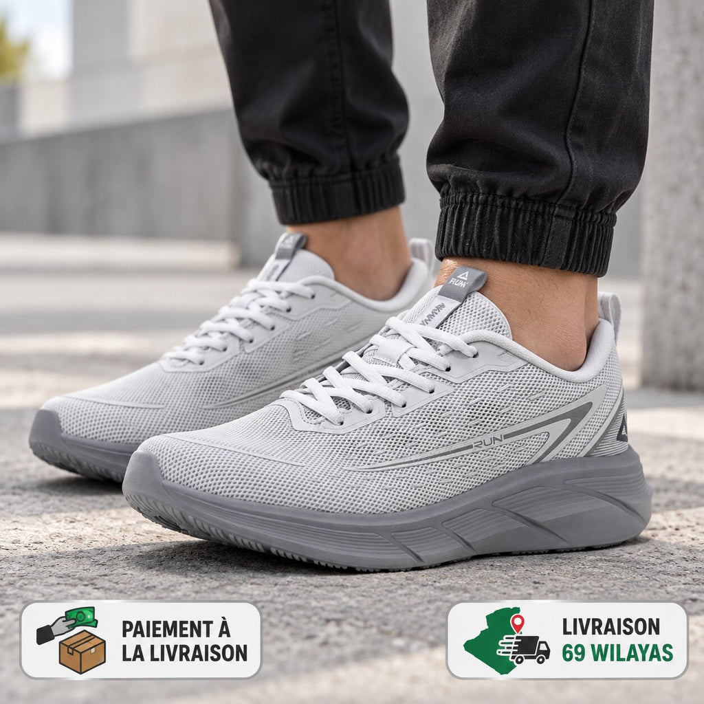 PEAK Running Shoes, Grey