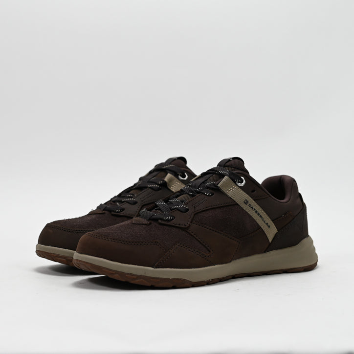 Caterpillar Quest Runner Sneakers, Coffee Bean
