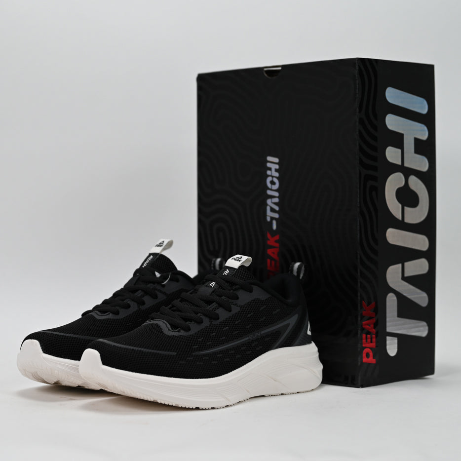 PEAK Running Shoes, Black/White