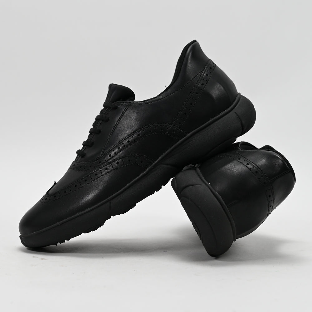 Geox Men's Leather Lace-Up Shoes